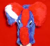 Elephant Red White and Blue Putter Cover