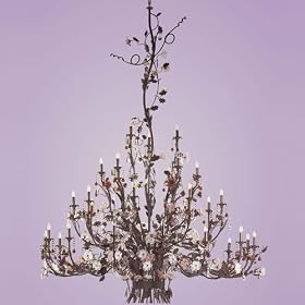 Cristallo Fiore 33-Light Chandelier 79 W" ELK Lighting 7049/33