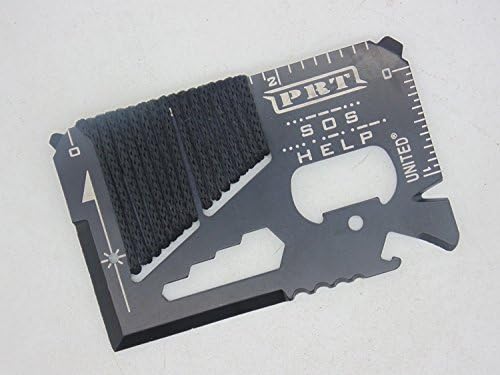 Credit Card Size, Equipped with a Rope, with 14 Kinds of Function, Super Combination Tool,camping Tool- (1 Pcs)