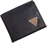 Guess Men's Distressed Passcase Billfold Wallet