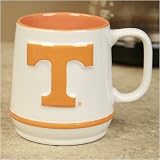 Tennessee Volunteers White Sculpted Team Mug