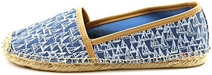Tommy Hilfiger Women's Heyda Boat Shoe,Blue/Multi,9 M US