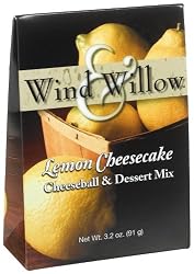 Wind & Willow Lemon Cheesecake Cheeseball, 3.2-Ounce Boxes (Pack of 6)