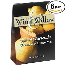 Wind & Willow Lemon Cheesecake Cheeseball, 3.2-Ounce Boxes (Pack of 6)
