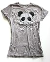 Lounge Fly Grey Panda Tee Shirt Top Very Cute