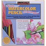 General Pencil Learn Watercolor Pencil Techniques Now Kit