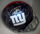 New York Giants 2011 Team Signed Autographed Football Helmet - Autographed NFL Helmets