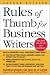 Books : Rules of Thumb for Business Writers