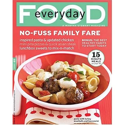1 Yr (10 Issues) of Everyday Food Magazine Subscription