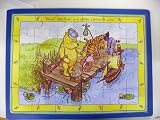 Classic Winnie the Pooh Wood Puzzle in Tray