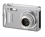 Pentax Optio V20 Digitalkamera (8 Megapixel, 5-fach opt. Zoom, 3 Display) silber