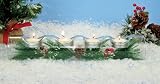 Holiday Christmas Candle Holder
