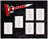 Miami Heat Mini Pennant Plaque (No Cards)