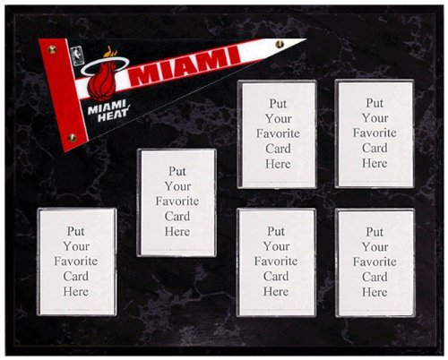Miami Heat Mini Pennant Plaque (No Cards)