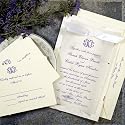 Purple Handmade Invitation Kit