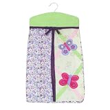 Sumersault Lily Diaper Stacker, Lavender
