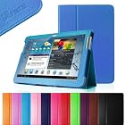 Fintie (Blue) Slim Fit Folio Case Cover for Samsung Galaxy Tab 2 10.1 inch Tablet