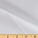 Textile Creations Cotton Twill White Fabric by The Yard