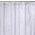 Ricepaper EVA Shower Curtain - White