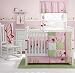 Migi Ladybug 6pc Crib Nursery Bedding Set Diaper Stacker New