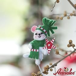 3" Shimmermint Star Mouse By Annalee