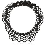 Nervous System Radial II Black Felt Necklace