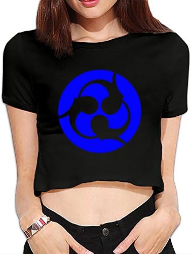 TLK Custom Women Trivium Band Logo Midriff Tshirt