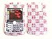 New Red Checker Full Diamond Squares Design Blackberry Curve 8300 8330 Cell Phone Cas...