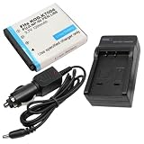Battery +Charger for Kodak Klic-7004 V1073 V1253 M1033 Easyshare V1073 / V1233 / V1253 / V1273 / M1033 /Fuji Finepix F50fd / F60fd / F100fd Pentax Optio A40 / S10 Fuji Np-50 / Kodak Klic-7004 / Pentax D-li68