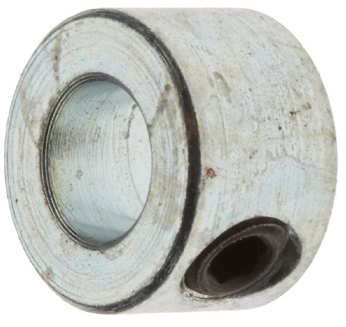 Steel Shaft Collar, Set Screw Type, 3/4 Bore x 1-1/4 OD x 9/16 W, 5/16-18 Set Screw