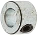 Steel Shaft Collar, Set Screw Type, 3/8 Bore x 3/4 OD x 3/8 W, 1/4-20 Set Screw