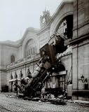 Accident of Montparnasse Station by Unknown. LAMINATED. 10.00 inches width by 12.00 inches height. Highest Quality Art Poster Print