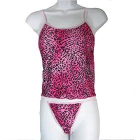 Rebecca Sexy 2 Pc. Cami Top Set with Matching G String Panty