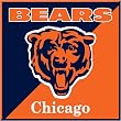 Chicago Bears NFL Note Cube