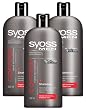 Syoss Professional Performance Syoss MEN Shampoo Coffein Hair Activation , 3er Pack (3 x 500 ml)