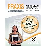 praxis elementary education 0011 5011 5015 book and online