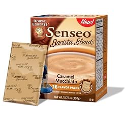 Senseo Barista Blends Caramel Macchiato, 10.72-Ounce Box (Pack of 3)