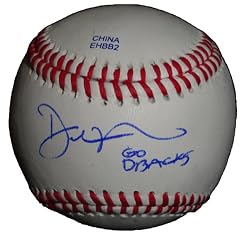 Arizona Diamondbacks David Nick Autographed ROLB Baseball Featuring "Go DBacks" Inscription! Proof Photo