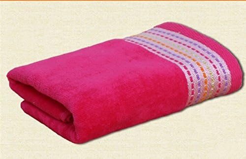 Tender Towels Thick Cut Pile Solid Stripe Pattern Hand Towels Cotton Shiner Face Towels Very Soft Water Absorption Towel 13.39''x29.92''