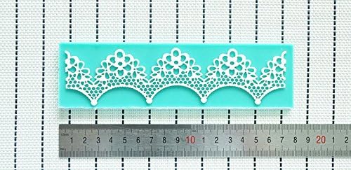 WilsonBaking Love Collection - Lacework Flower Crown Flower Bouquet Wedding Style Silicone Fondant Lace Molds Serie - Fondant and Gum Paste Silicone Mold
