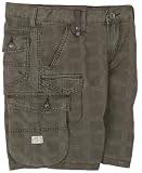 Lee Boys 8-20 Fremont Short, Khaki,Storm Pixel Plaid,12R