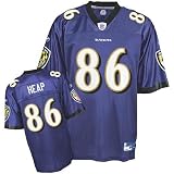 Ray Lewis # 52 Baltimore Ravens NFL 2007 Purple Adult Replica Jersey