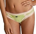 Betsey Johnson Women's Zipper Stripe Thong