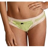 Betsey Johnson Women's Zipper Stripe Thong