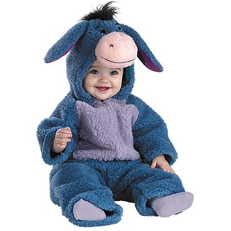 Eeyore Deluxe Plush Costume: Baby's Size 12-18 Months