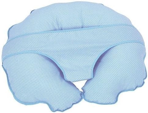 Leachco Cuddle -U Original Nursing Pillow Blue Dot