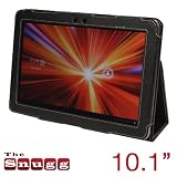 Snugg Ultra Thin Galaxy Tab 10.1 & 10.1N (P7500) Case, Galaxy Tab 10 Tasche mit Aufsteller f�r Samsung Galaxy Tab 10.1 Zoll, Galaxy Tab 10.1 H�lle, schwarz - Tasche Case Etui Sleeve Cover Schutzh�llevon "Snugg"