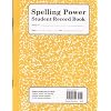 Spelling Power Student Record Book: Yellow