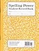 Spelling Power Student Record Book: Yellow