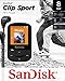 SanDisk Clip Sport 8GB MP3 Player with LCD Screen and MicroSDHC Card Slot- Black - SDMX24-008G-G46K (Renewed)